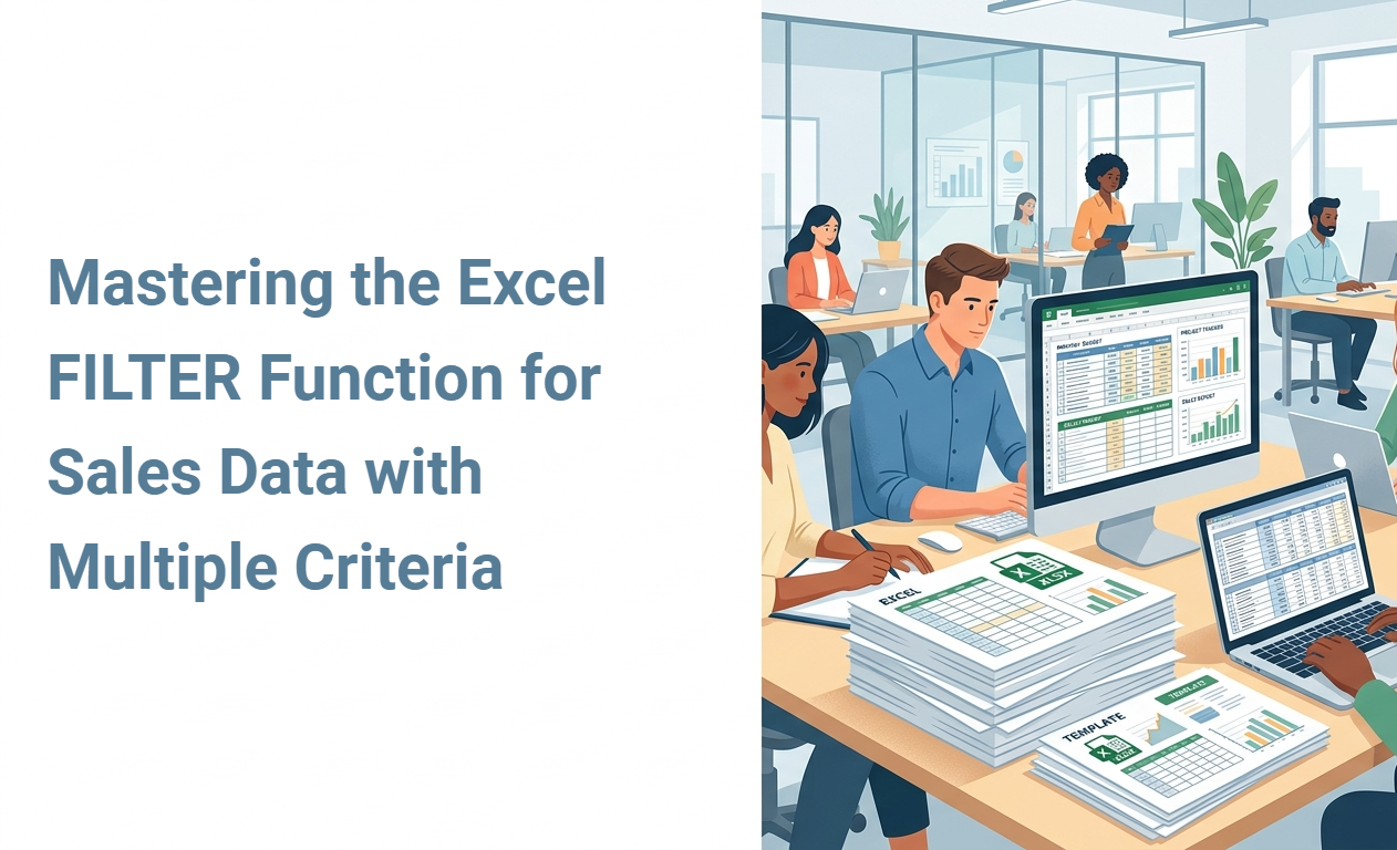 Mastering the Excel FILTER Function for Sales Data with Multiple Criteria