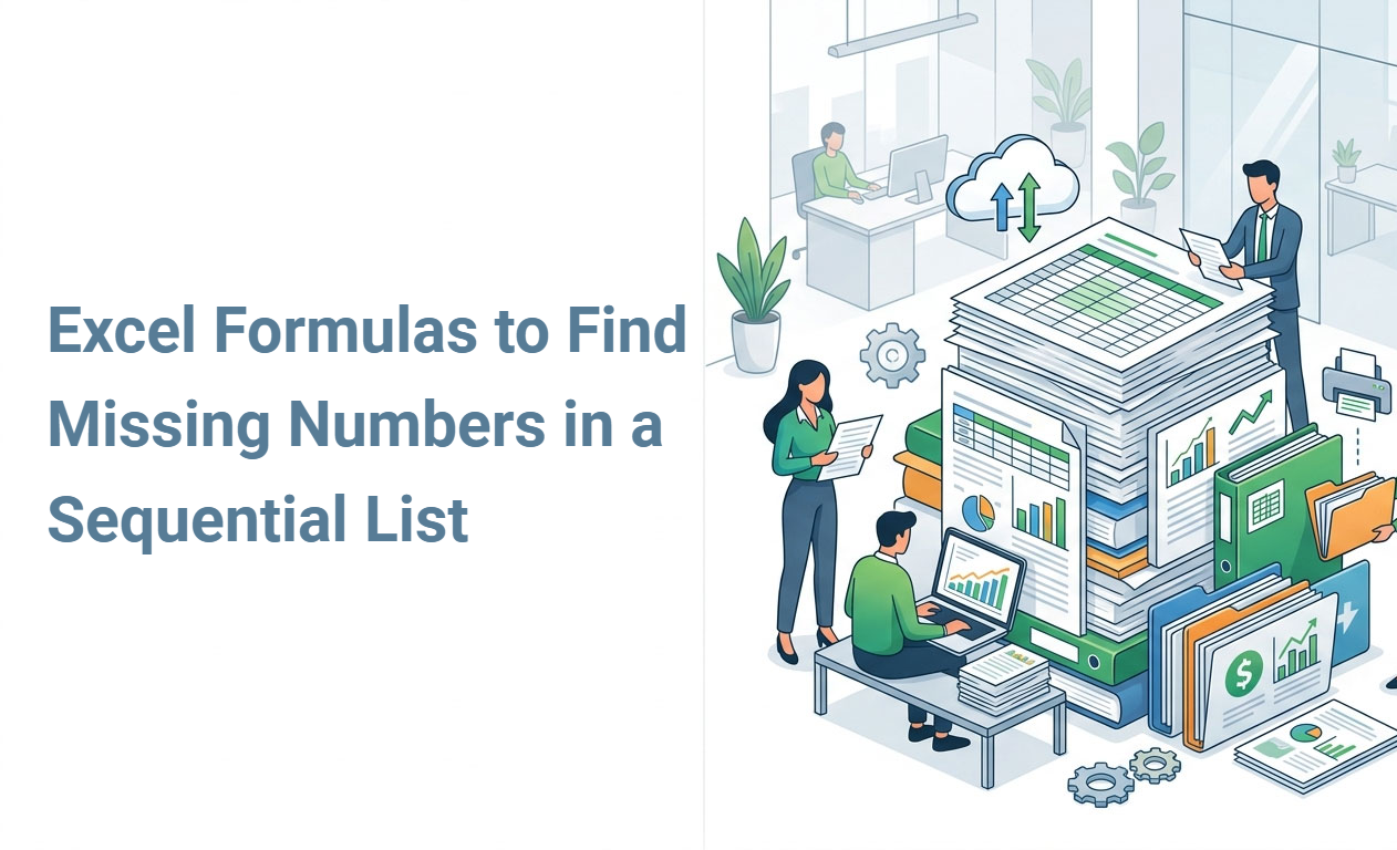 Excel Formulas to Find Missing Numbers in a Sequential List