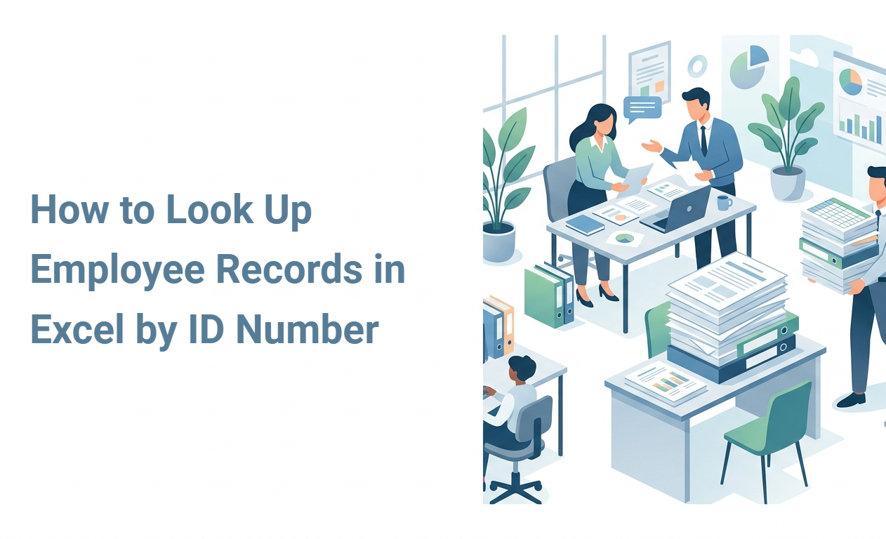 How to Look Up Employee Records in Excel by ID Number