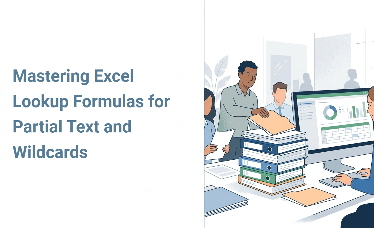 Mastering Excel Lookup Formulas for Partial Text and Wildcards