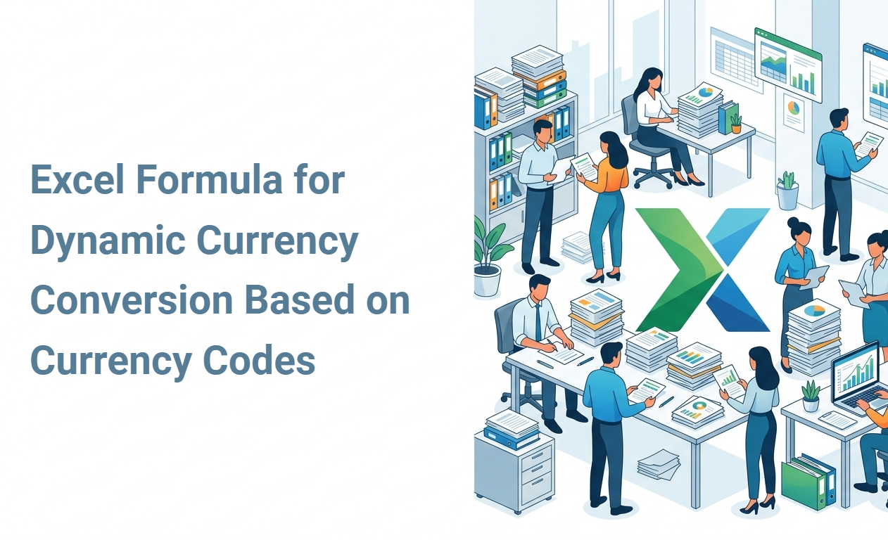 Excel Formula for Dynamic Currency Conversion Based on Currency Codes